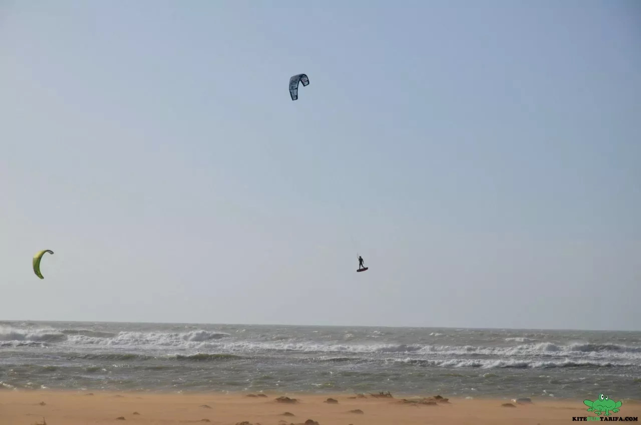 kitesurf Boudjour, Sahara