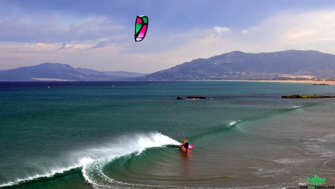 kite wave riding tarifa