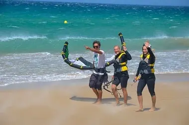 semi-private kitesurf course tarifa