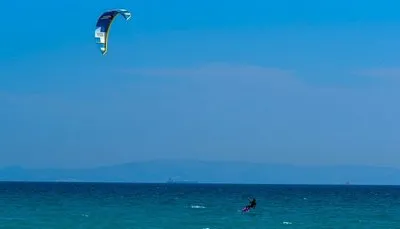 hydrofoil kite lesson tarifa
